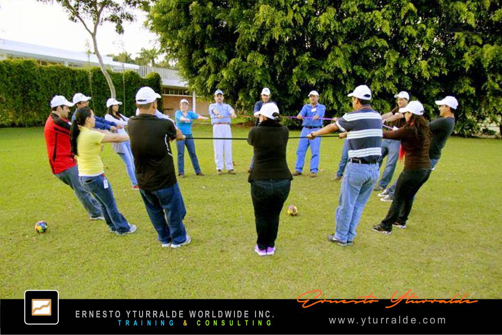 Raccoon Circles by Tom Smith - Team Building Exercise by Ernesto Yturralde Worldwide Inc.