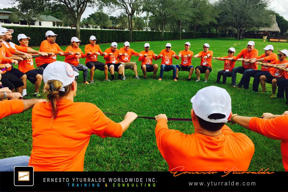 Raccoon Circles by Tom Smith - Team Building Exercise by Ernesto Yturralde Worldwide Inc.