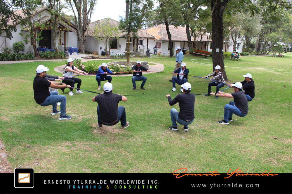 Raccoon Circles by Tom Smith - Team Building Exercise by Ernesto Yturralde Worldwide Inc.
